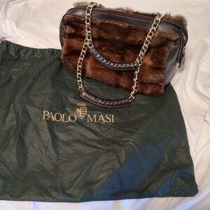 Paolo Masi mink handbag
